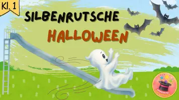 Vorschau - Fördermaterial/Inklusion - Silbenrutsche I Erstes Lesen von Silben I Silbenfahrt I dreifach differenziert I Halloween - Seite 2