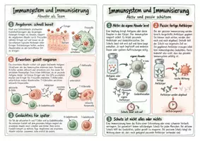 Vorschau - Merkblätter - Immunsystem und Immunisierung - Spickzettel | Biologie | Klasse 8–10 - Seite 3