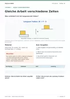 Vorschau - Arbeitsblätter - Arbeit Energie und Leistung | Physik Klasse 7/8 | 5 Materialien mit Lösungen - Seite 3
