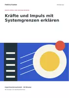 Vorschau - Arbeitsblätter - Kräfte Impuls und Wechselwirkung | Physik Klasse 9/10 | 5 Materialien mit Lösungen - Seite 1