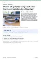 Vorschau - Arbeitsblätter - Kreisbewegung durch eine gerichtete Kraft erklären | Physik Klasse 9/10 | Untersuchung und Arbeitsblätter - Seite 2