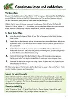 Vorschau - Arbeitsblätter - Lesespaziergang Winter: Wer räumt das Futterhaus leer? | 4-fach differenziert | Klasse 1-4 - Seite 1