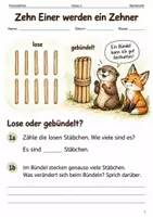 Vorschau - Arbeitsblätter - Mathematik Klasse 2 – 20 Arbeitshefte im Paket - Seite 1