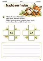 Vorschau - Arbeitsblätter - Hundertertafel – Mathe-Arbeitsheft Klasse 2 - Seite 2
