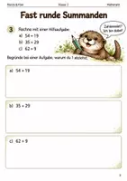Vorschau - Arbeitsblätter - Runde Hilfsaufgaben – Mathe-Arbeitsheft Klasse 2 - Seite 2
