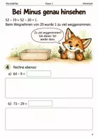 Vorschau - Arbeitsblätter - Runde Hilfsaufgaben – Mathe-Arbeitsheft Klasse 2 - Seite 3