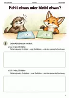 Vorschau - Arbeitsblätter - Materialbedarf berechnen – Arbeitsheft Klasse 2 - Seite 2