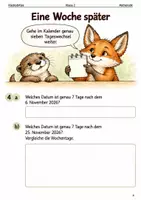 Vorschau - Arbeitsblätter - Kalender November Dezember 2026 – Heft Klasse 2 - Seite 3