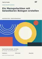 Vorschau - Stationenlernen - Physik EF | Ein Messgutachten mit belastbaren Belegen erstellen | Experimentierwerkstatt mit Lösungen - Deckblatt