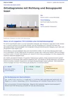 Vorschau - Arbeitsblätter - Physik EF | Ortsdiagramme mit Richtung und Bezugspunkt lesen | Unterrichtseinheit mit Lösungen - Seite 1