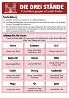 Vorschau - Arbeitsblätter - Mittelalter & Ständeordnung – 3 Lernspiele Geschichte Klasse 7–8 - Seite 2