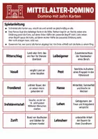 Vorschau - Arbeitsblätter - Mittelalter & Ständeordnung – 3 Lernspiele Geschichte Klasse 7–8 - Seite 3