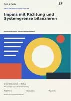 Vorschau - Arbeitsblätter - Physik EF | Impuls mit Richtung und Systemgrenze bilanzieren | Unterrichtseinheit mit Lösungen - Deckblatt