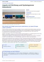 Vorschau - Arbeitsblätter - Physik EF | Impuls mit Richtung und Systemgrenze bilanzieren | Unterrichtseinheit mit Lösungen - Seite 1