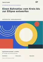 Vorschau - Stationenlernen - Physik EF | Einen Bahnatlas vom Kreis bis zur Ellipse entwerfen | Experimentierwerkstatt mit Lösungen - Deckblatt