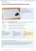 Vorschau - Stationenlernen - Physik EF | Einen Bahnatlas vom Kreis bis zur Ellipse entwerfen | Experimentierwerkstatt mit Lösungen - Seite 1