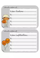 Vorschau - Fördermaterial/Inklusion - Abschreibkartei Halloween | Vereinfachte Ausgangsschrift VA - Seite 3