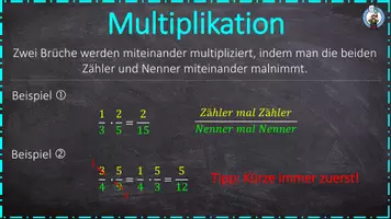 Vorschau - Poster - Merkplakate Brüche Bruchrechnen - Grundrechenarten - Seite 3