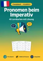 Vorschau - Arbeitsblätter - Pronomen beim Imperativ, Lernkarten, Klasse 8 - Deckblatt