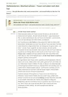 Vorschau - Stundenentwürfe - Religion: Trauer, Abschied, Leben nach dem Tod als Stationenlernen/Lerntheke - Seite 2