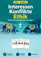 Vorschau - Stundenentwürfe - Interessen Konflikte Ethik, Unterrichtsstunde, Klasse 7-8 - Deckblatt