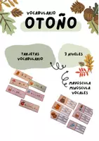 Vista previa - Refuerzo / NEE / Materiales de apoyo - Vocabulario del otoño - página 3