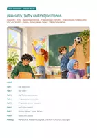 Vorschau - Arbeitsblätter - DaZ-Grammatik A1–B1 komplett – 6 Hefte: Artikel, Satzbau, Modalverben, Perfekt, Kasus, Nebensätze - Seite 1