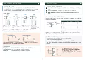 Vorschau - Arbeitsblätter - Spickzettel Logik und Schaltungen | Faltblatt mit Übungen in drei Stufen und Lösungen | Informatik Klasse 7–10 - Seite 2