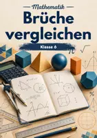 Vorschau - Arbeitsblätter - Brüche vergleichen & ordnen – Hauptnenner - Deckblatt