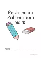 Vorschau - Arbeitsblätter - rechnen ZR10 - Deckblatt