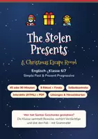 Vorschau - Arbeitsblätter - Escape Room Englisch Weihnachten – Simple Past & Present Progressive 6/7 - Deckblatt
