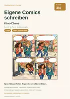 Vorschau - Stundenentwürfe - Eigene Comics schreiben | DaF/DaZ Paket Klasse 3-8 | 6 Comics - Seite 1