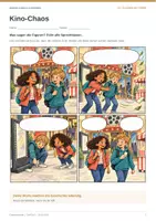 Vorschau - Stundenentwürfe - Eigene Comics schreiben | DaF/DaZ Paket Klasse 3-8 | 6 Comics - Seite 3