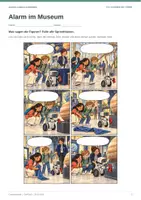 Vorschau - Stundenentwürfe - Eigene Comics schreiben | DaF/DaZ Klasse 5/6 | Alarm im Museum - Seite 2