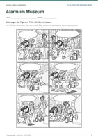 Vorschau - Stundenentwürfe - Eigene Comics schreiben | DaF/DaZ Klasse 5/6 | Alarm im Museum - Seite 3
