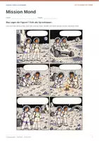 Vorschau - Stundenentwürfe - Eigene Comics schreiben | DaF/DaZ Klasse 7/8 | Mission Mond - Seite 2