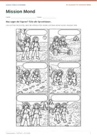 Vorschau - Stundenentwürfe - Eigene Comics schreiben | DaF/DaZ Klasse 7/8 | Mission Mond - Seite 3
