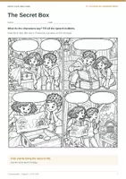 Vorschau - Stundenentwürfe - Eigene Comics schreiben | Englisch Klasse 3/4 | The Secret Box - Seite 3