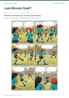 Vorschau - Stundenentwürfe - Eigene Comics schreiben | Englisch Klasse 5/6 | Last-Minute Goal? - Seite 2
