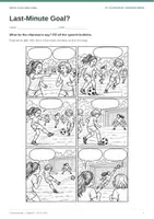 Vorschau - Stundenentwürfe - Eigene Comics schreiben | Englisch Klasse 5/6 | Last-Minute Goal? - Seite 3