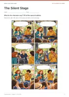 Vorschau - Stundenentwürfe - Eigene Comics schreiben | Englisch Klasse 7/8 | The Silent Stage - Seite 2