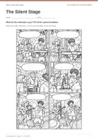 Vorschau - Stundenentwürfe - Eigene Comics schreiben | Englisch Klasse 7/8 | The Silent Stage - Seite 3