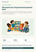Vorschau - Anderer Materialtyp - Kita-Orga-Bundle: Wochenplanung, Team, Beobachtung & Elternarbeit plus Morgenkreis-Organisation - Seite 1