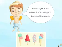 Vorschau - Interaktives Material - Mein Eis ist... - digitale Lesespur jetzt auch 3-fach differenziert - Seite 3