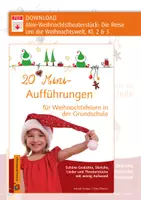 Vorschau - Arbeitsblätter - Mini-Weihnachtstheaterstück_Die Reise um die Weihnachtswelt_Kl 2+3 - Deckblatt