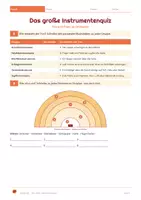 Vorschau - Arbeitsblätter - Das große Instrumentenquiz - Alle Instrumentengruppen des Orchesters wiederholen - Seite 2
