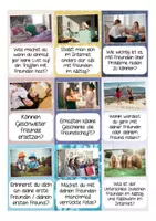 Vorschau - Stationenlernen - Bilder und Fragen Freundschaft / Freunde - Seite 3