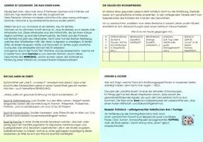 Vorschau - Experimente - Ernährung - Ernährungslehre Gruppenarbeit - Deckblatt