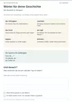 Vorschau - Arbeitsblätter - Comic selber schreiben | Klasse 2-3 | Das Rascheln im Schuppen - Seite 2