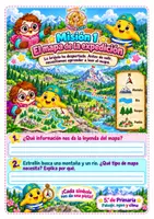 Vista previa - Unidades / Secuencias / Situaciones de Aprendizaje - 🎁GRATIS El misterio de la brújula del tiempo Geografía 5.º Primaria - página 1